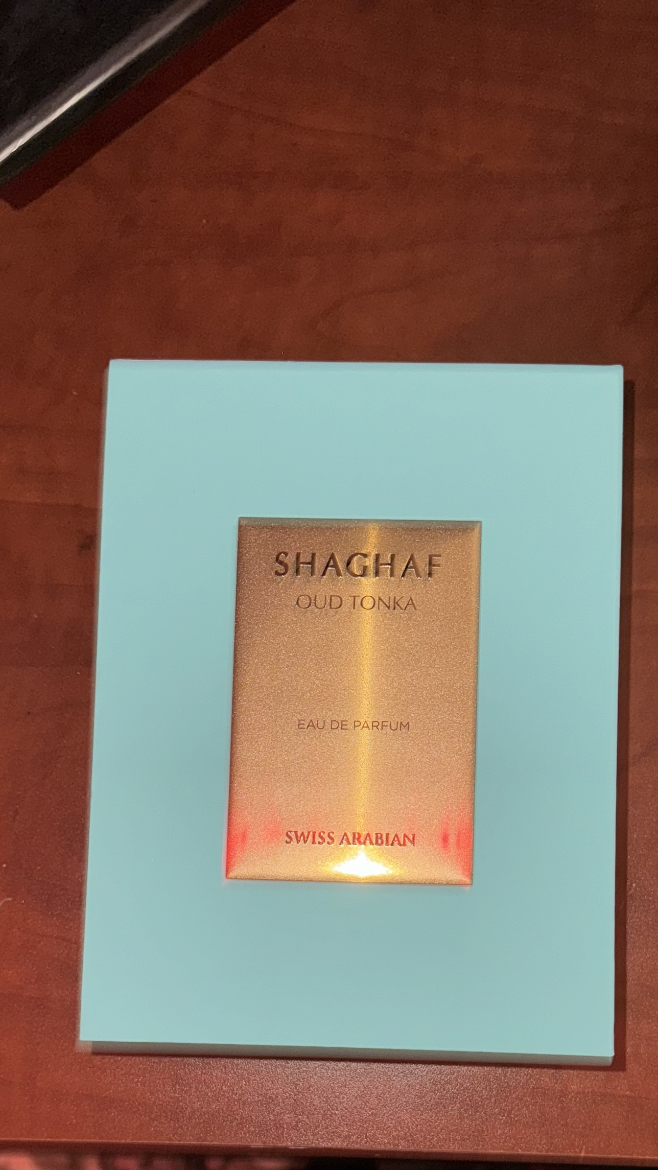 Perfume Shaghaf oud tonka