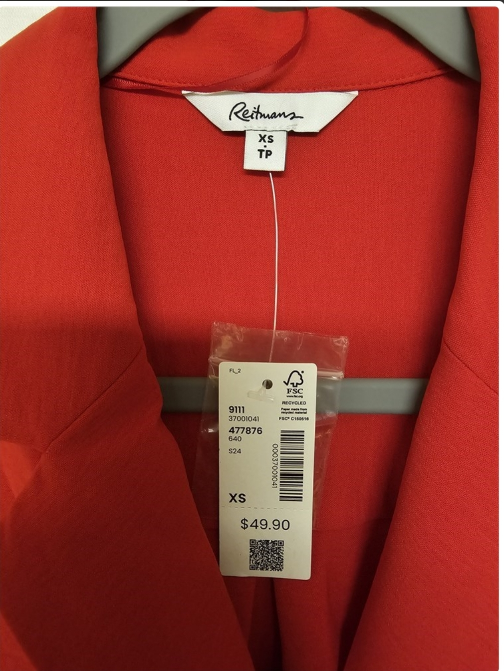 REITMANS WOMENS TOP Red image indicator(4)