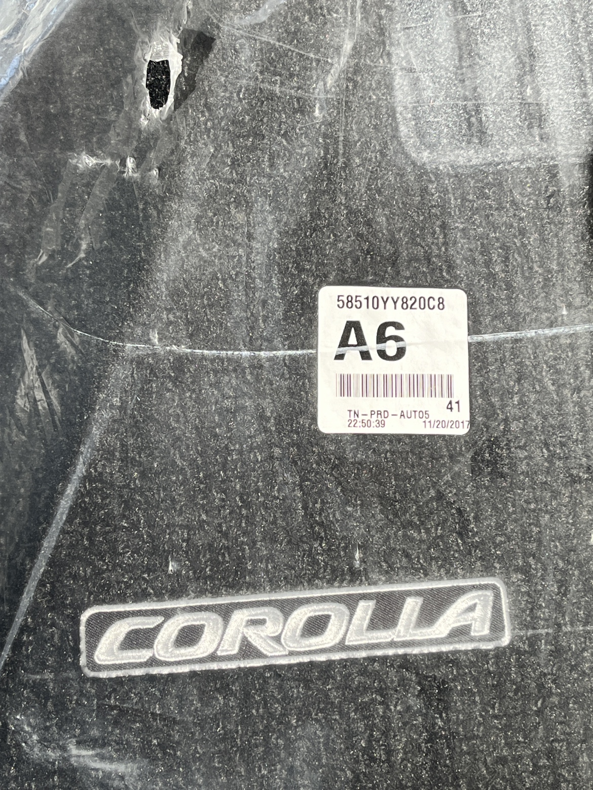 Toyota Corolla Floor Mats 2014-2019 image indicator(7)