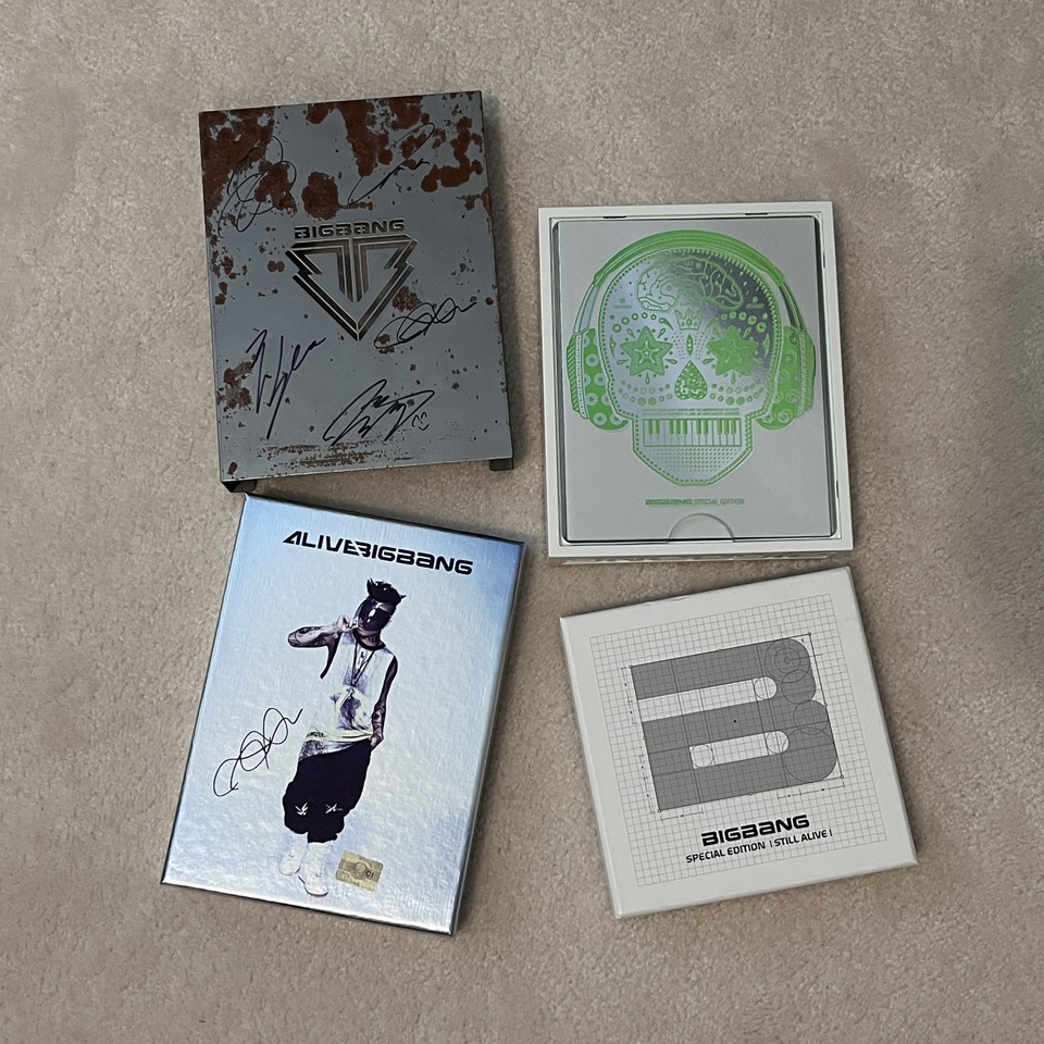 Kpop Big Bang Signed CD