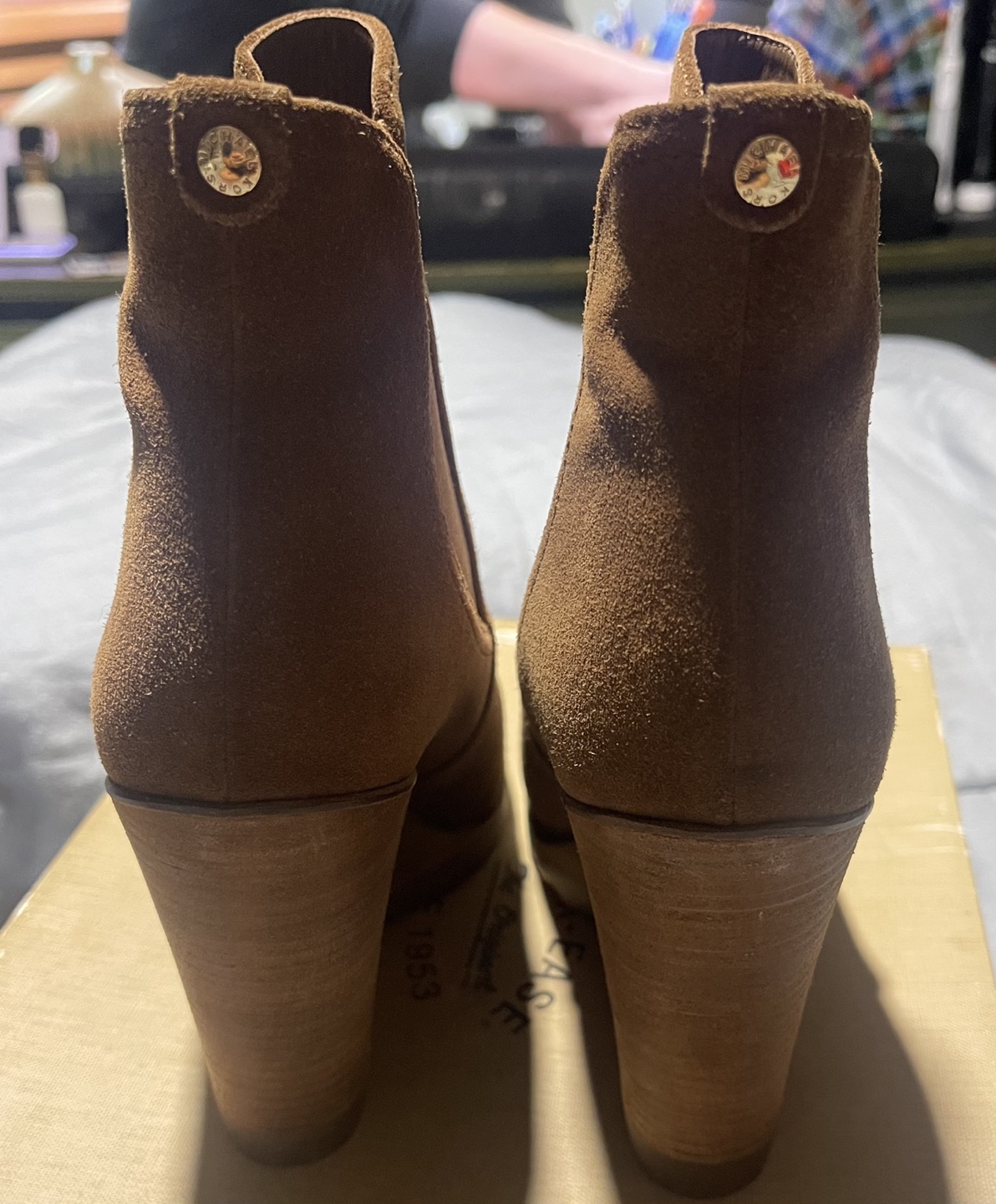 Michael Kors Women's Wedge Heel Chelsea Suede Boots image indicator(3)