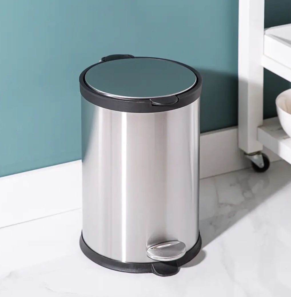 12L Round Step Garbage Can thumbnail