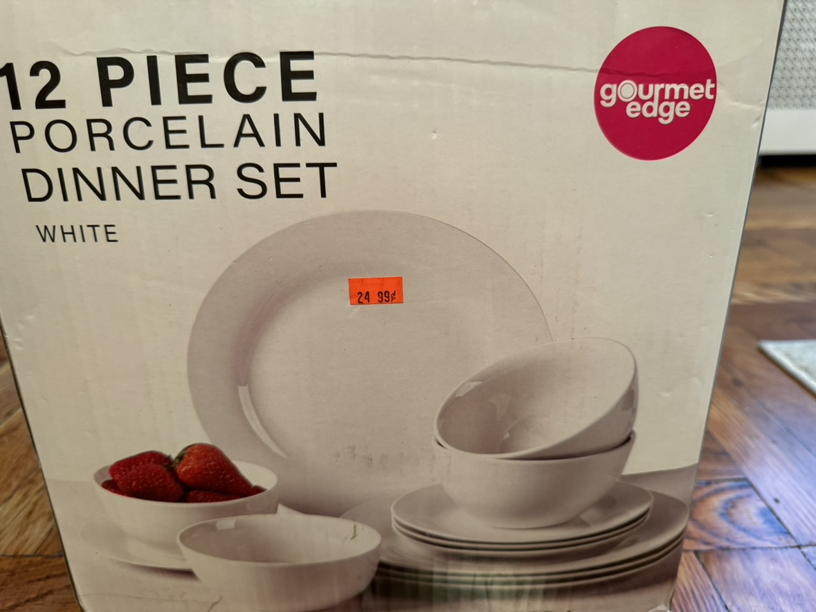 Gourmet Edge 12-piece Dinnerware Set - photo 3
