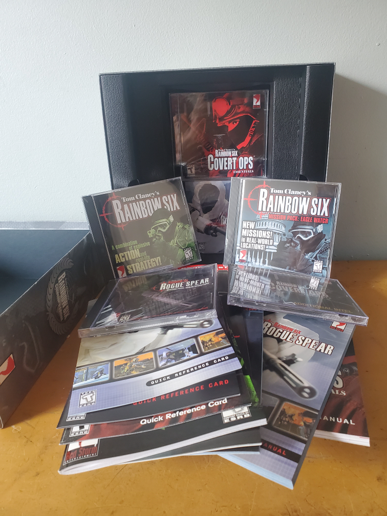 Rainbow Six Tom Clancy's Collector's Edt Sealed CDs Video Games image indicator(3)