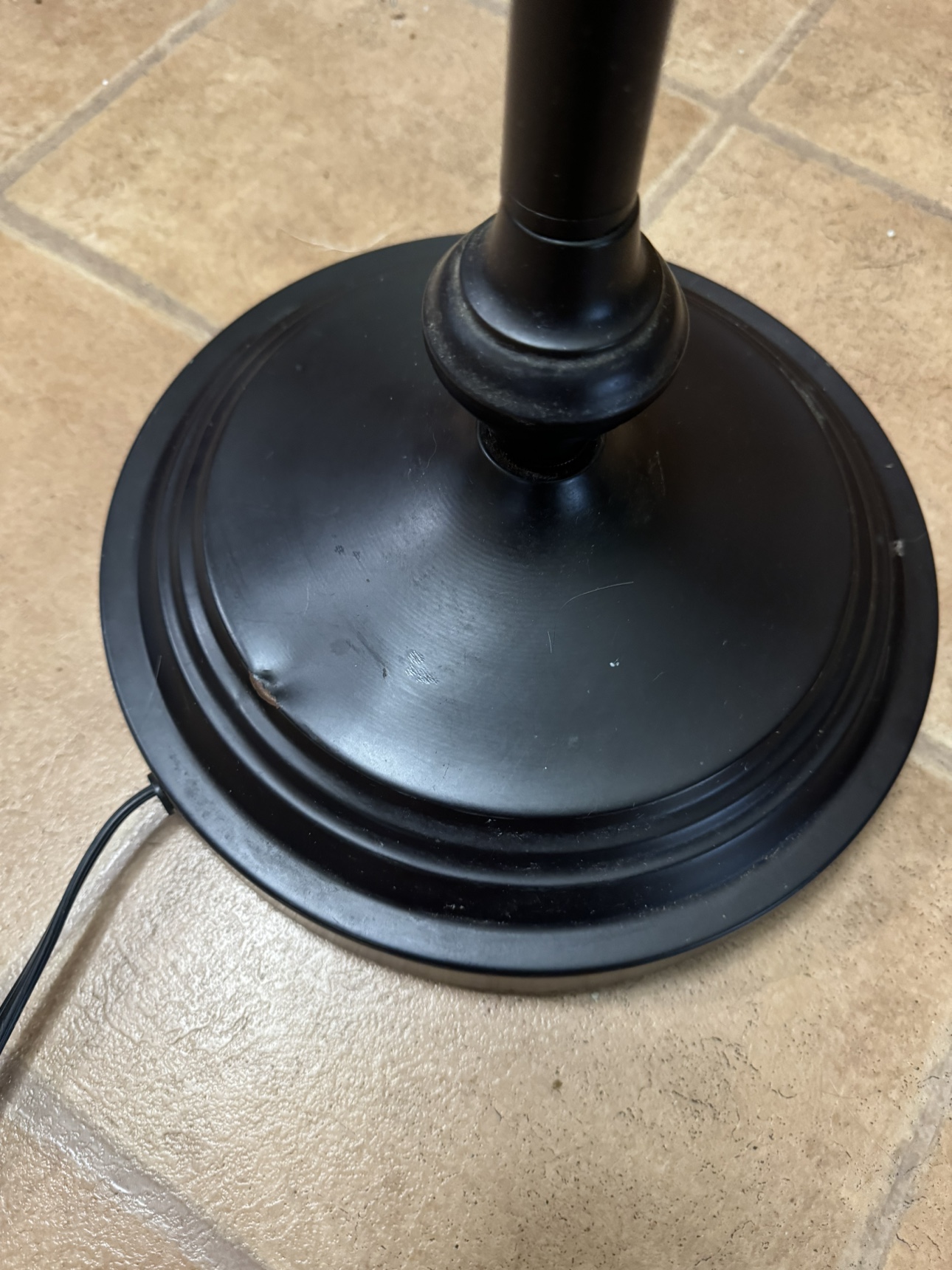 Black Floor Lamp with Adjustable Arm - photo 4