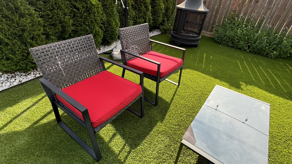 Patio Furniture Set + garden umbrella - photo 3