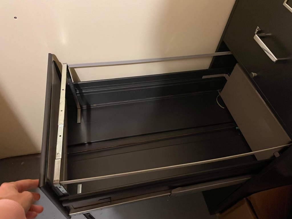 Steelcase Legal Size Filing Cabinet - photo 5