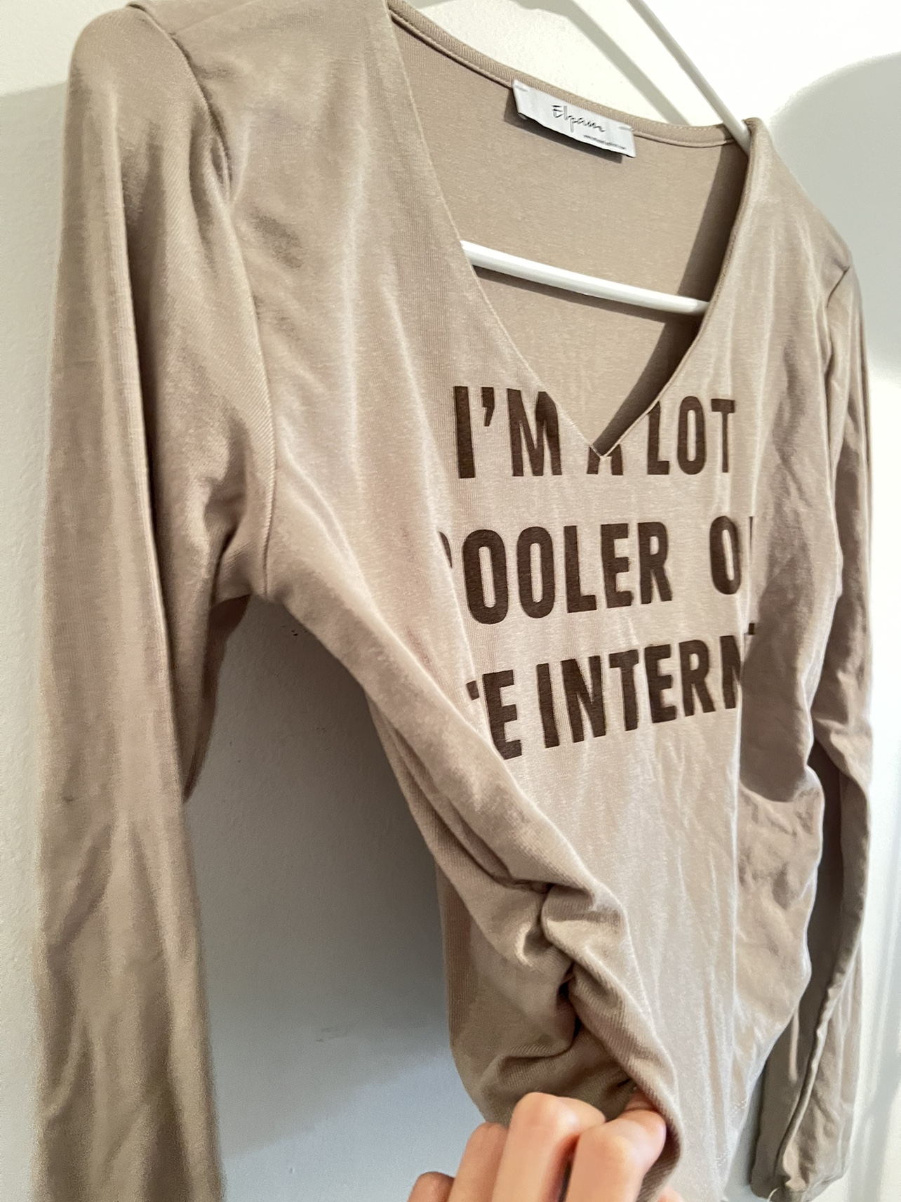 Long Sleeve Crop Top image indicator(2)