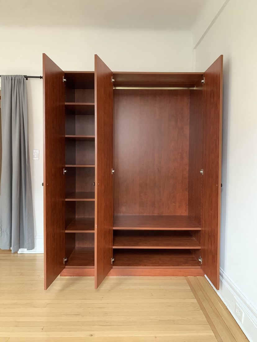 Three Door Closet (half-unassempled)