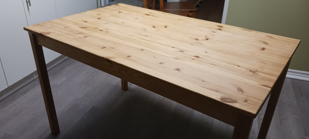 Wooden dining table and chairs image indicator(2)