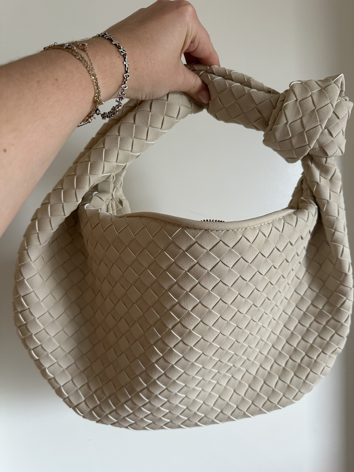 Beige Woven Bag thumbnail