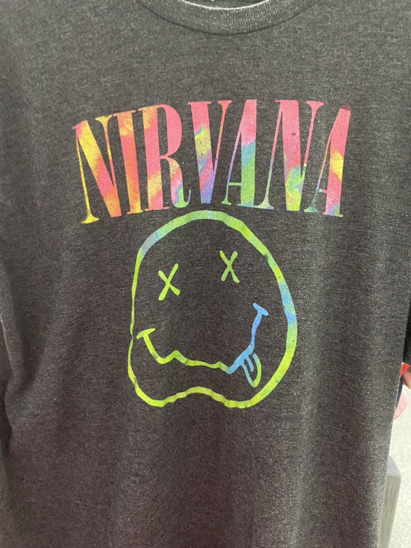Nirvana Dark Gray Shirt Size XL - photo 2