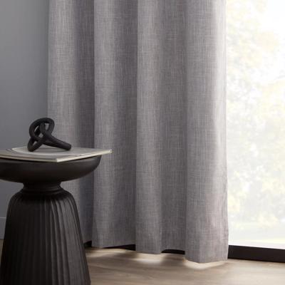 Grey Blackout Curtains - 2 units - photo 2