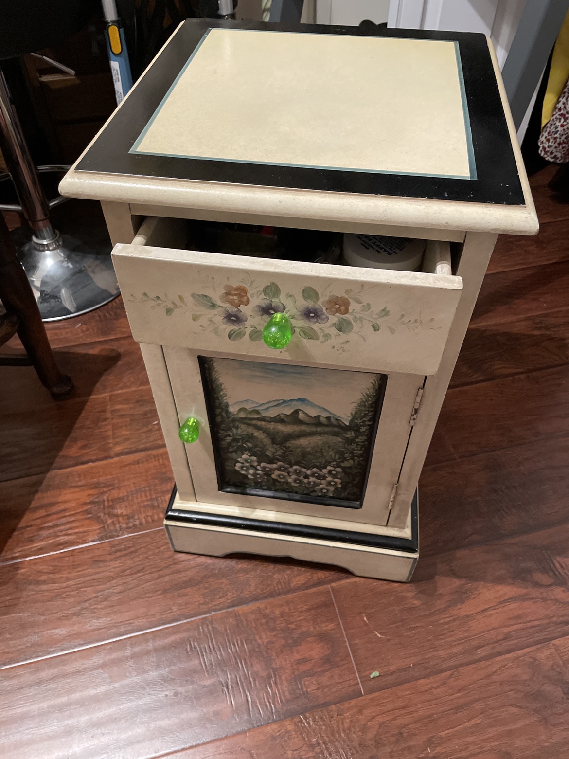 Hand Painted Side Table - photo 2