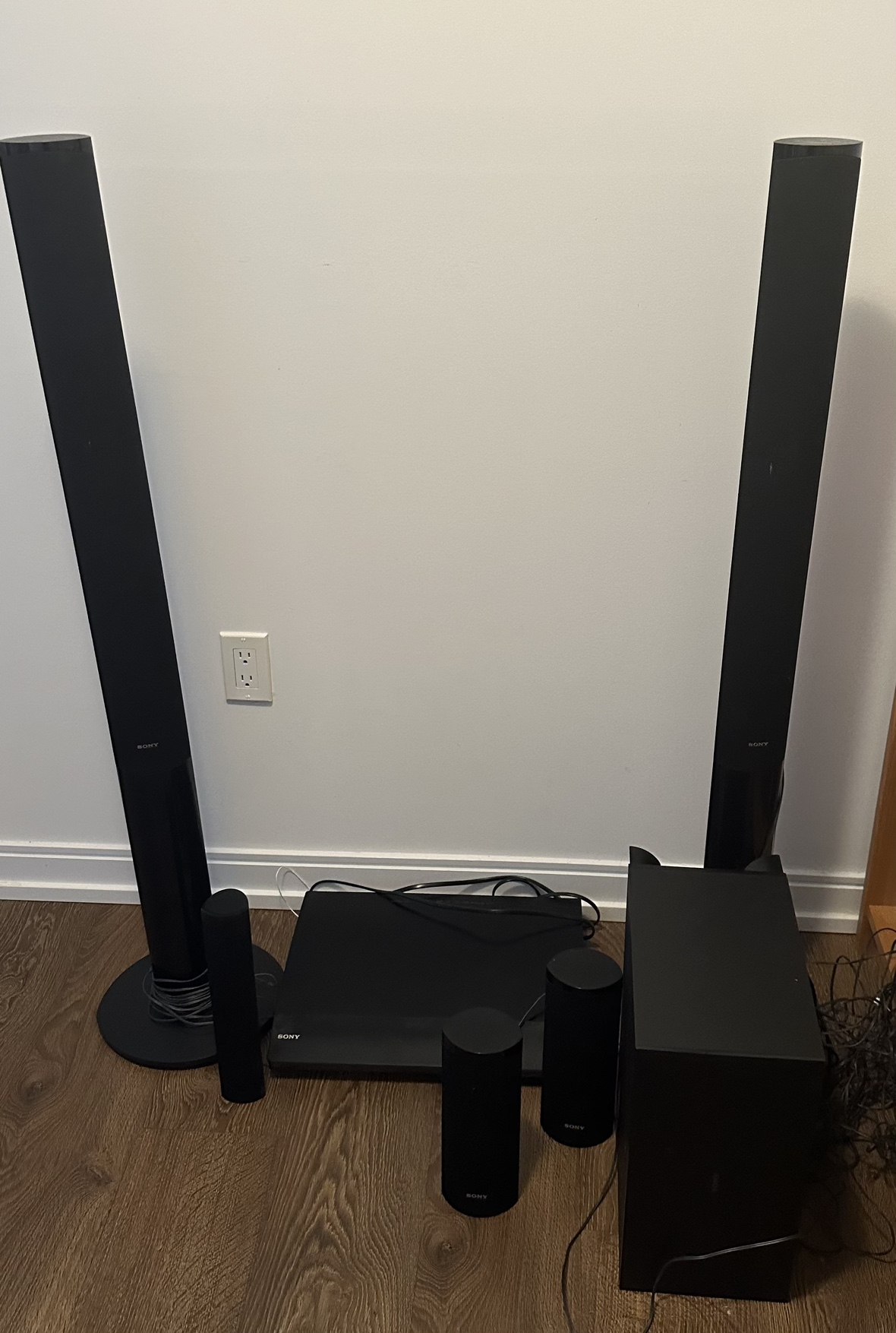 Sony Home Movie Theater  ss-tsb108 Surround Sound System Speaker - photo 3
