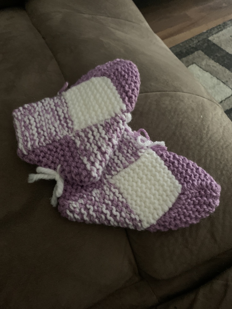 Knitted Slippers (2pairs) - photo 4