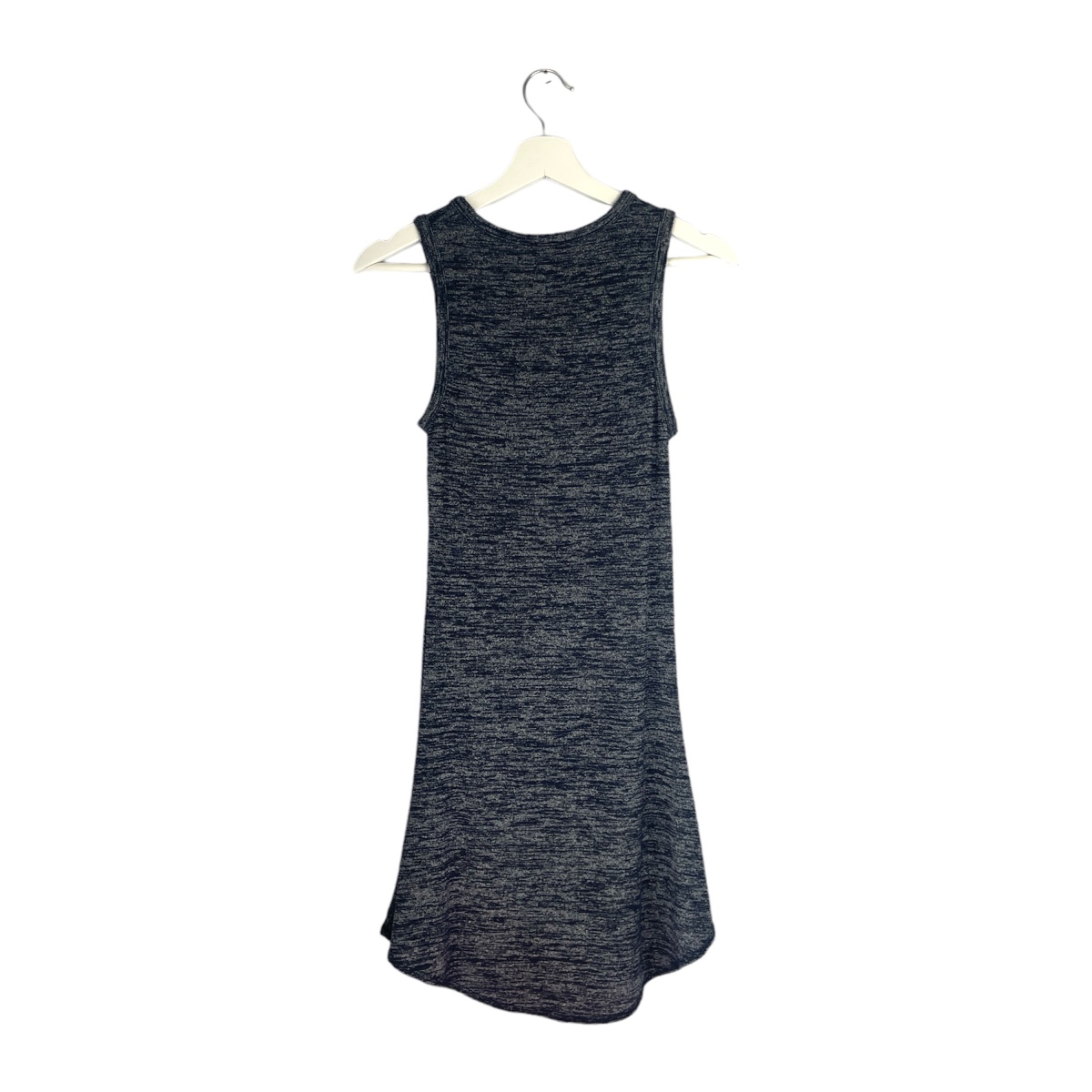 Aritzia Wilfred Free Heathered Navy Cut Out Dress Size Small image indicator(3)