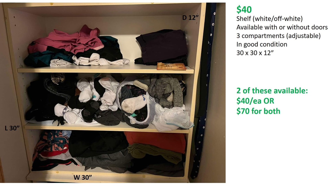 3 Shelf Unit