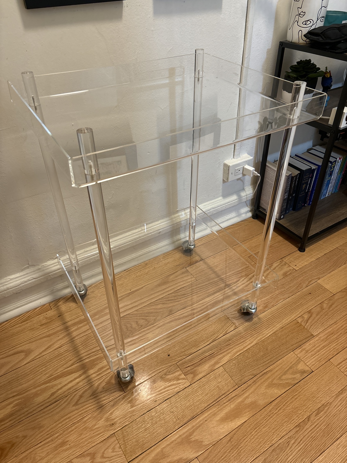 Safavieh Acrylic Kitchen Rolling Cart