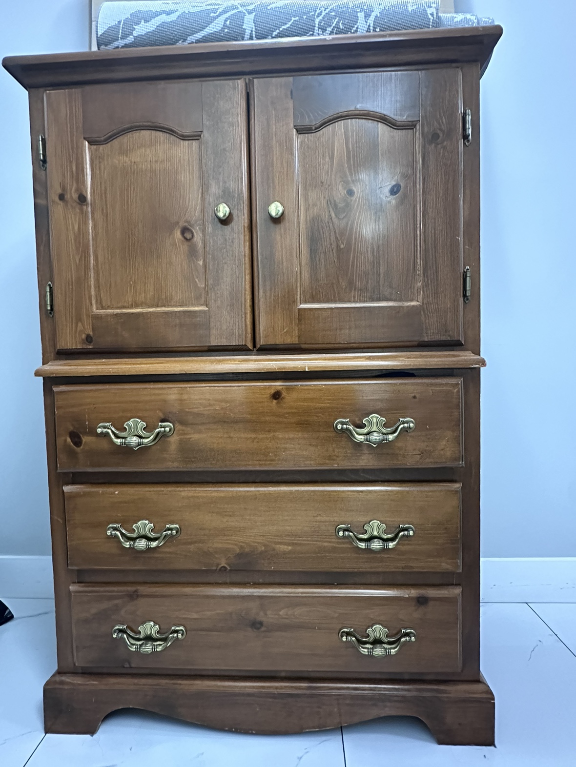 Wooden Cabinet with Drawers
