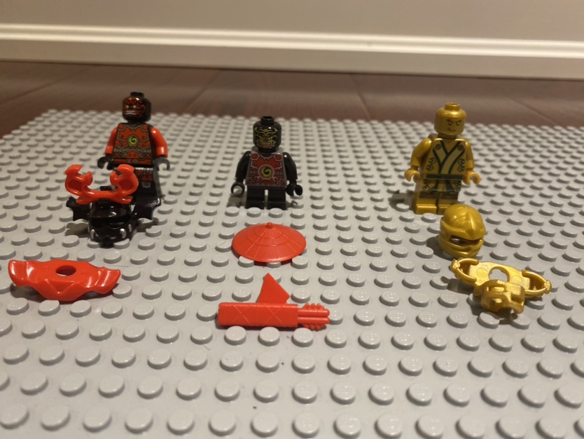 LEGO Ninjago Golden Dragon and Golden Ninja - photo 5