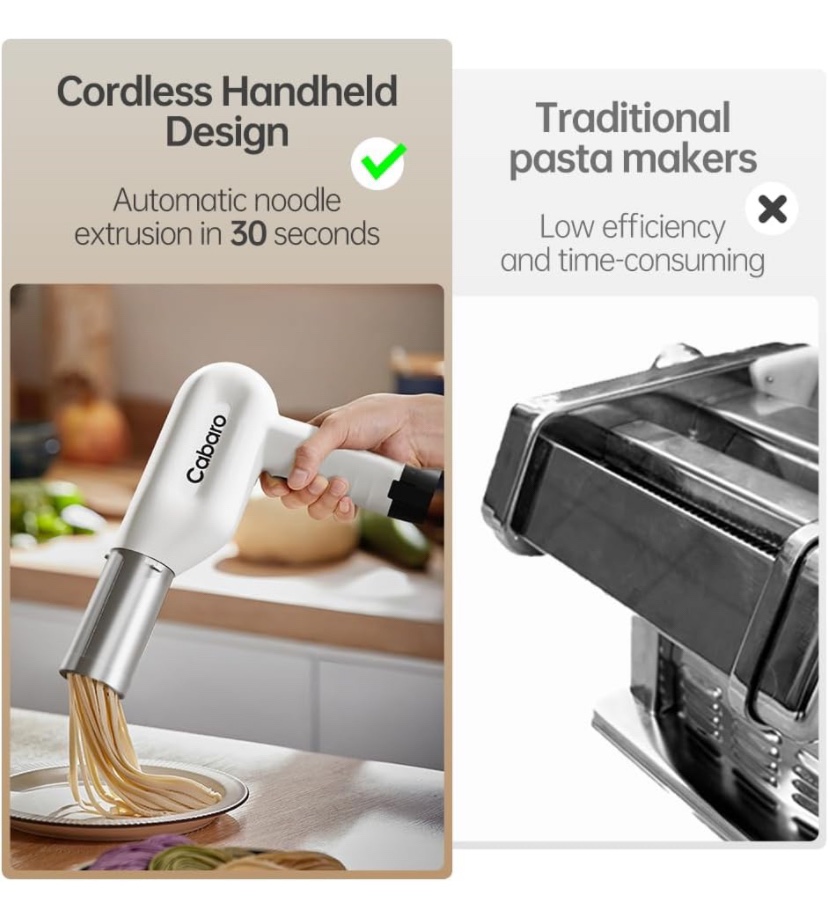 Cabaro Cordless Pasta Maker - photo 2