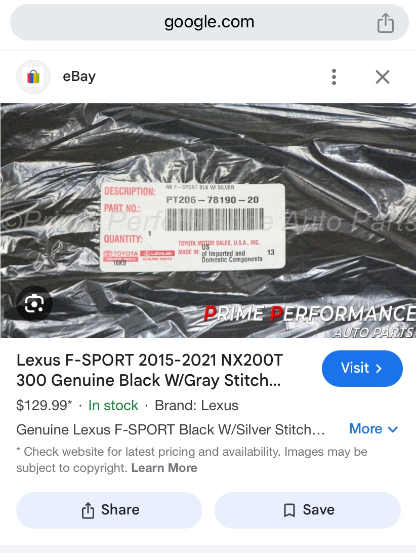 Toyota/ Lexus floor mats - photo 3