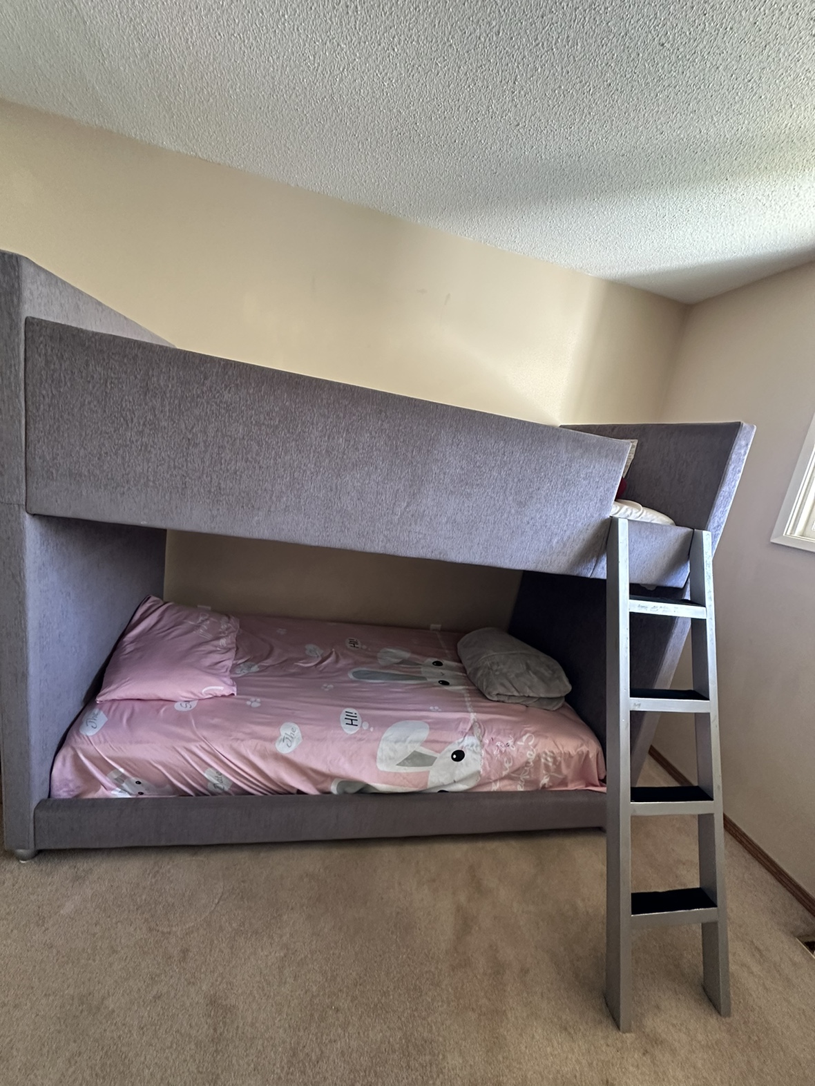 Silhouette Upholstered Bunk Bed