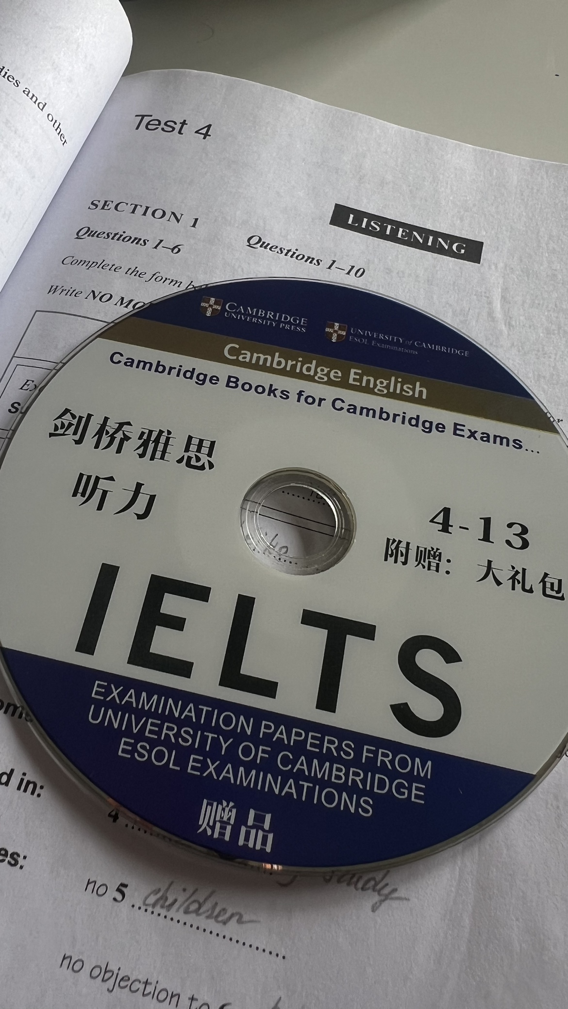 Cambridge IELTS Examination Papers 4-10 - photo 3