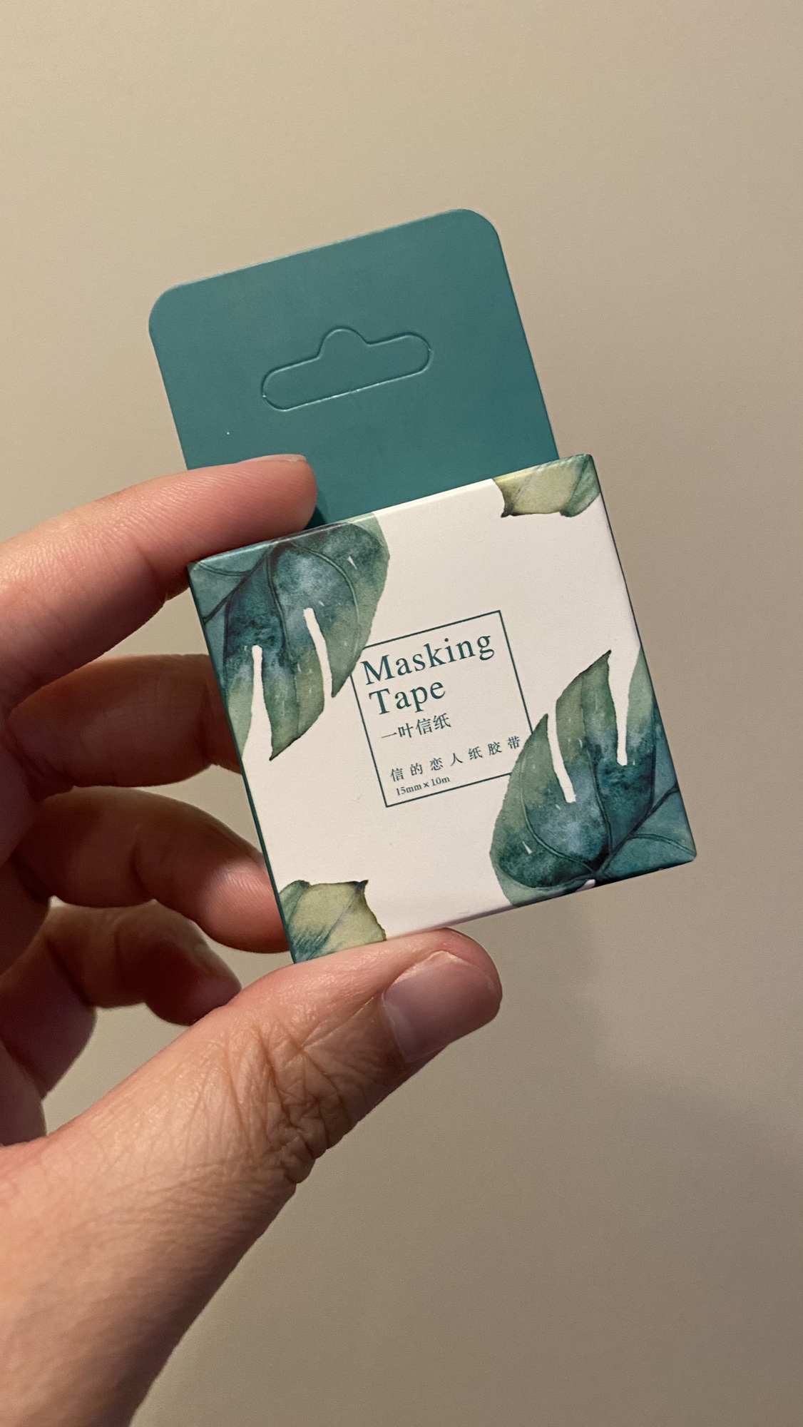 Leaf washi tape