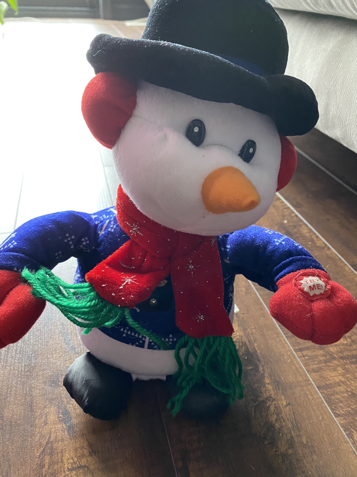 Animated Christmas Plush Set