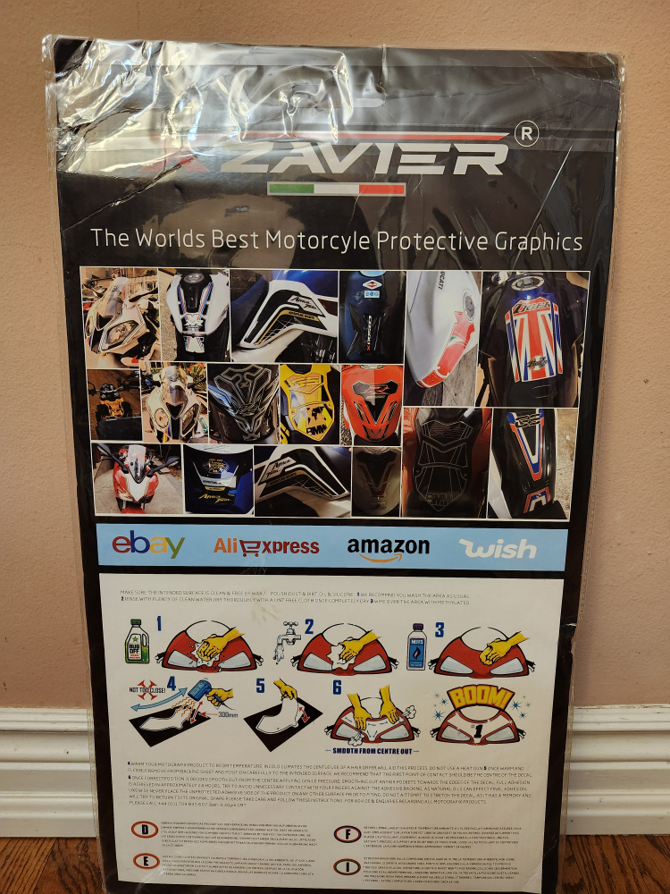 3D Front Fairing Sticker for BMW S1000RR  2009-2014 image indicator(3)