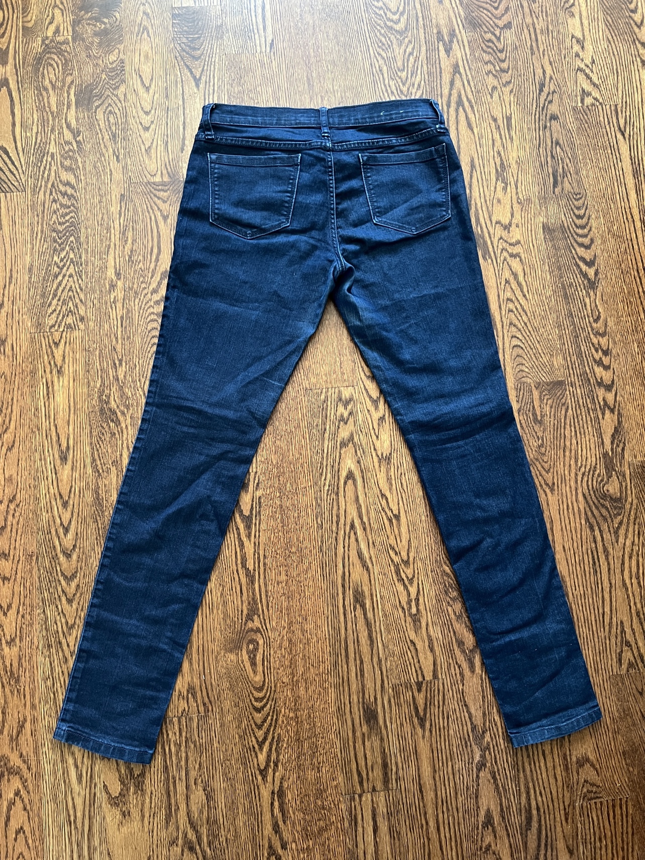 Banana Republic Dark Wash Skinny Jeans image indicator(3)