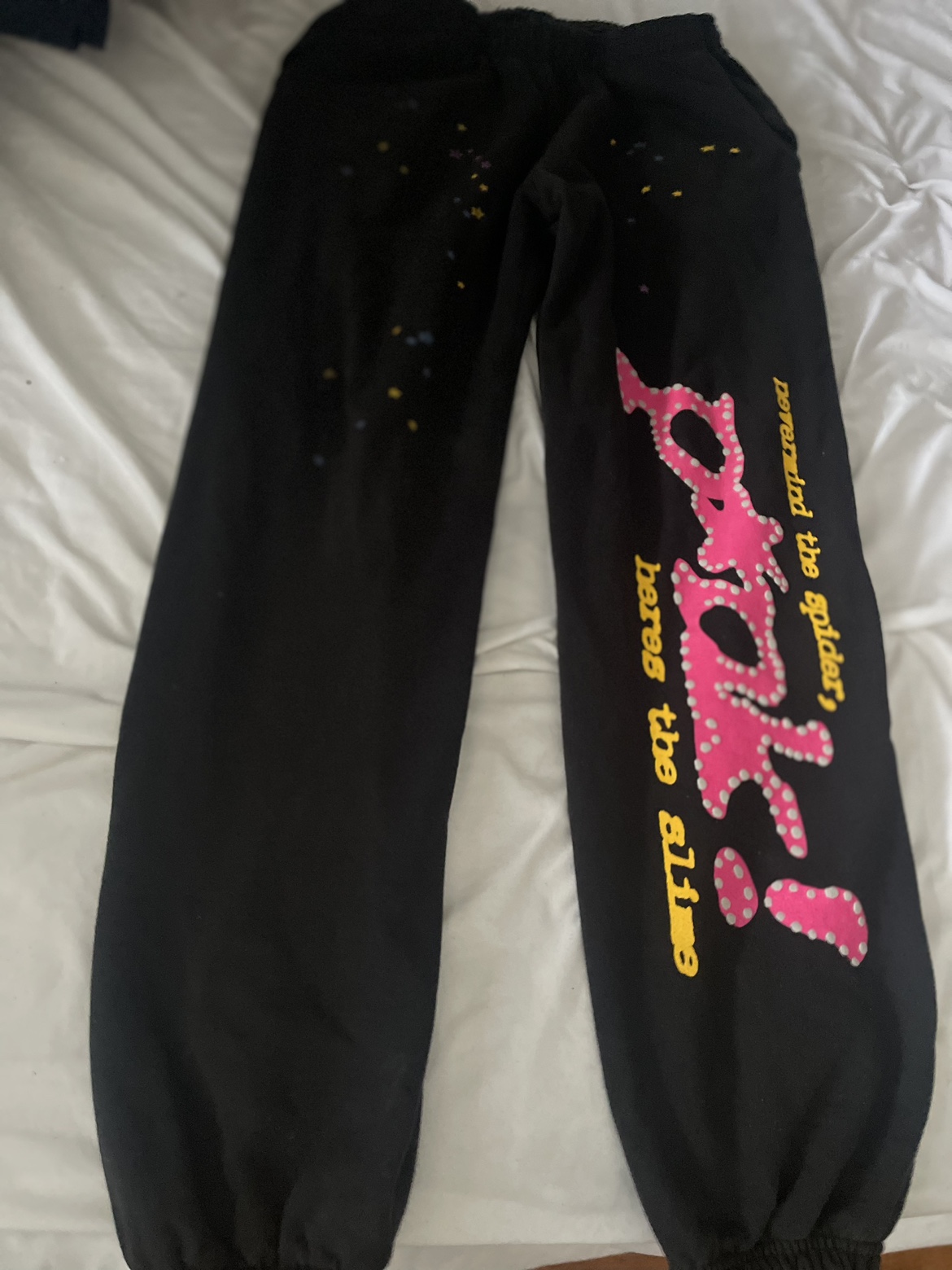 Sp5der pants good condition