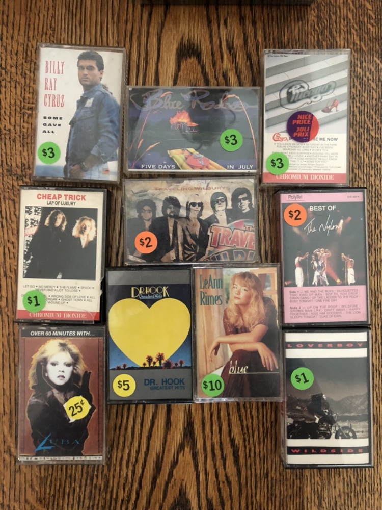 Old School Cassette Tapes ( All Prices )