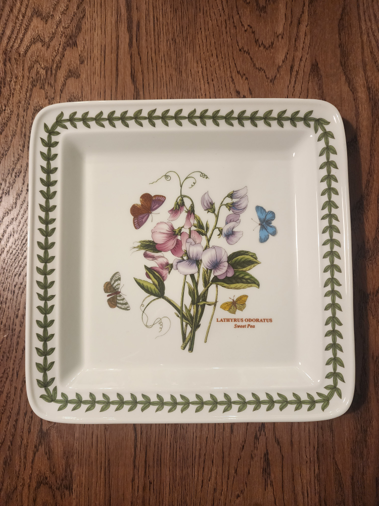 Portmeirion Botanic Garden Square Plate *brand new* image indicator(2)