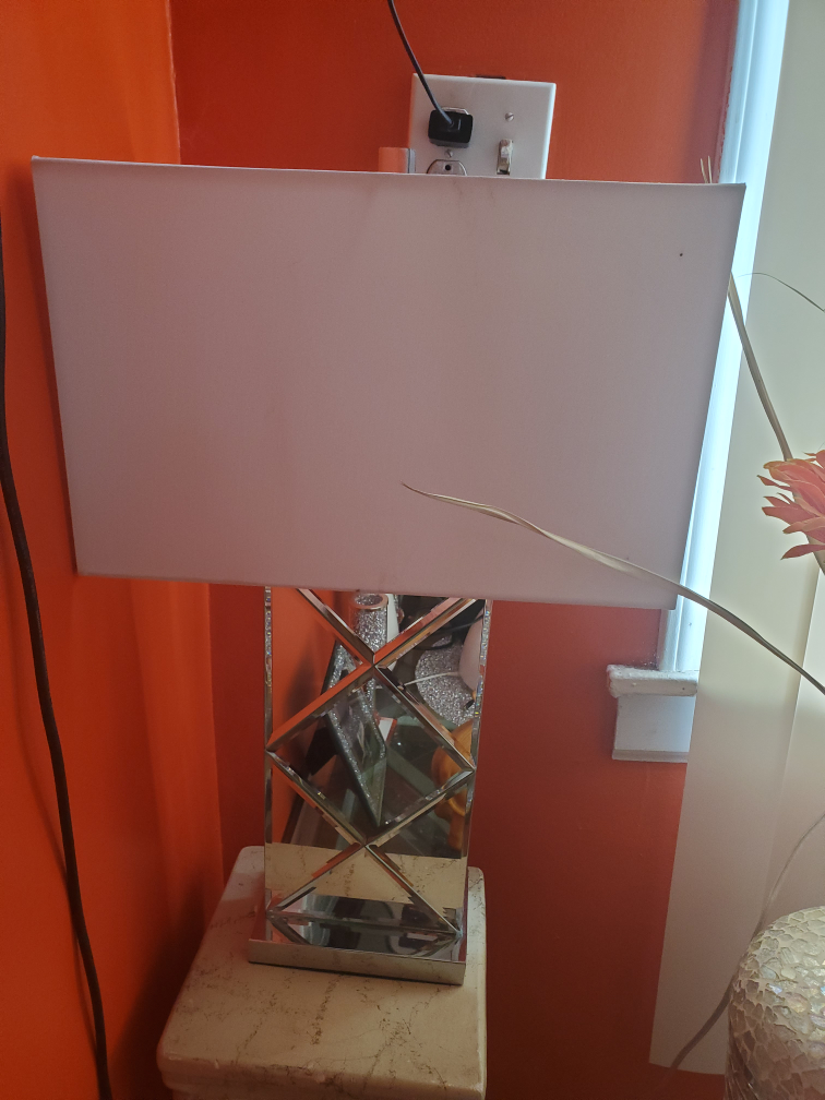 Mirrored Table Lamp - photo 3