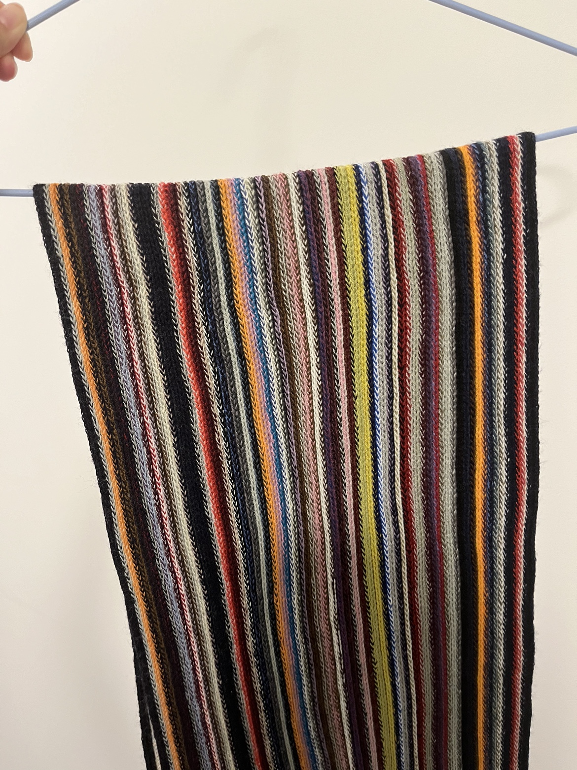 Warm colorful scarf - photo 2