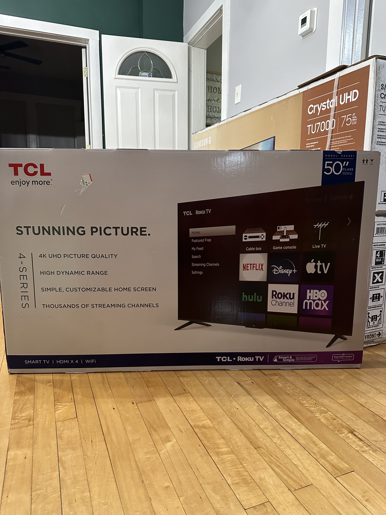 TV 50” TLC 4k New in box