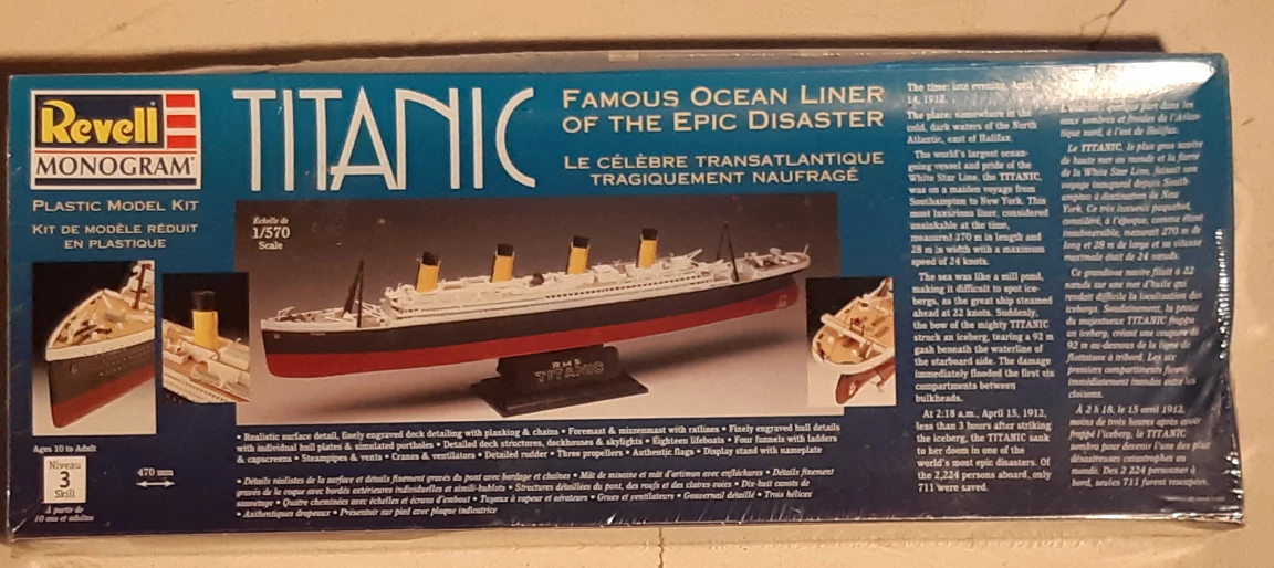 Revell Titanic Model Kit (NEW) image indicator(2)
