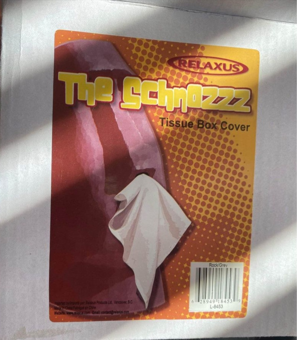 The Schnozz Tiki Head Tissue Box Cover - photo 3
