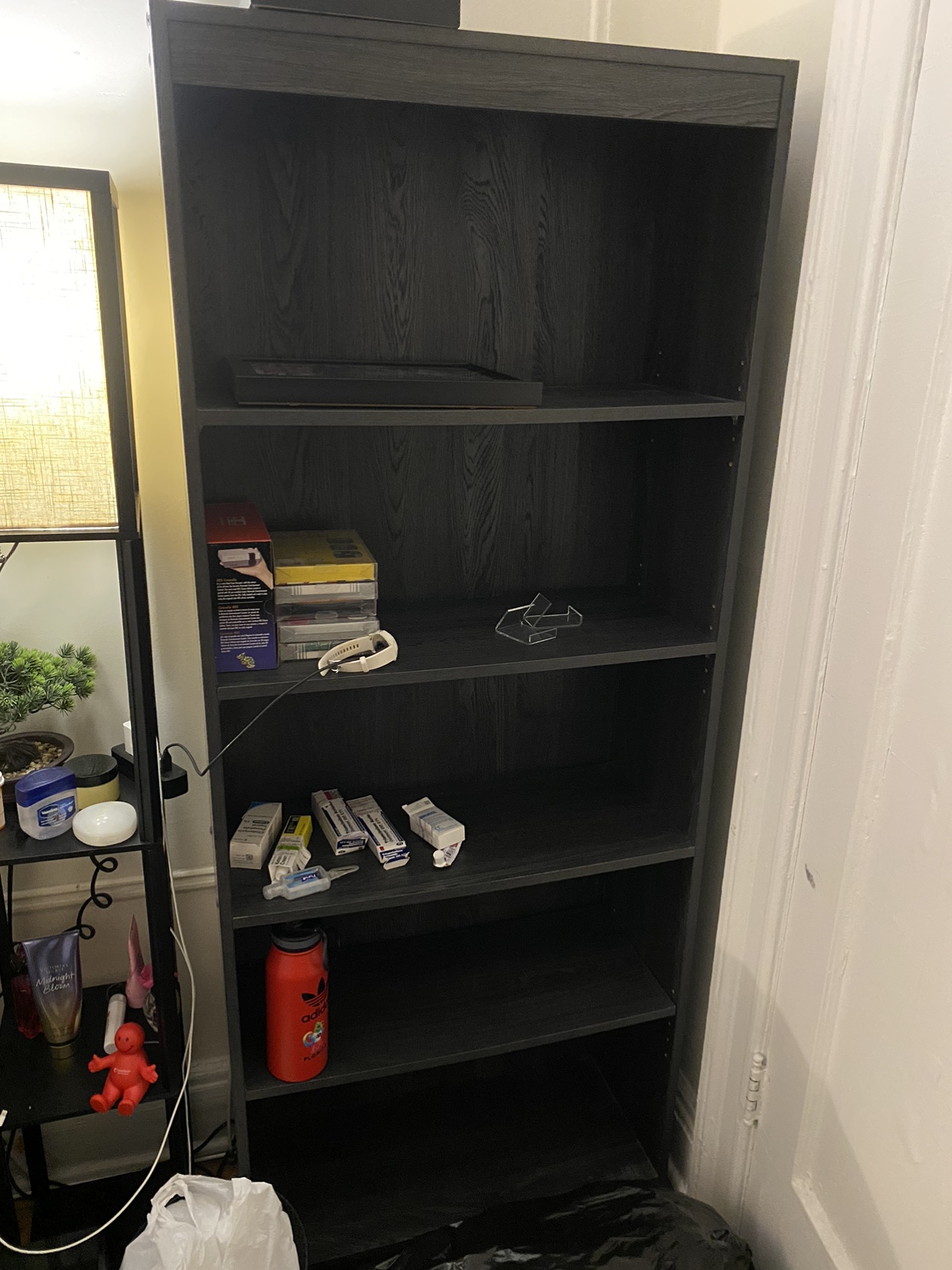 Two black bookcases - photo 2