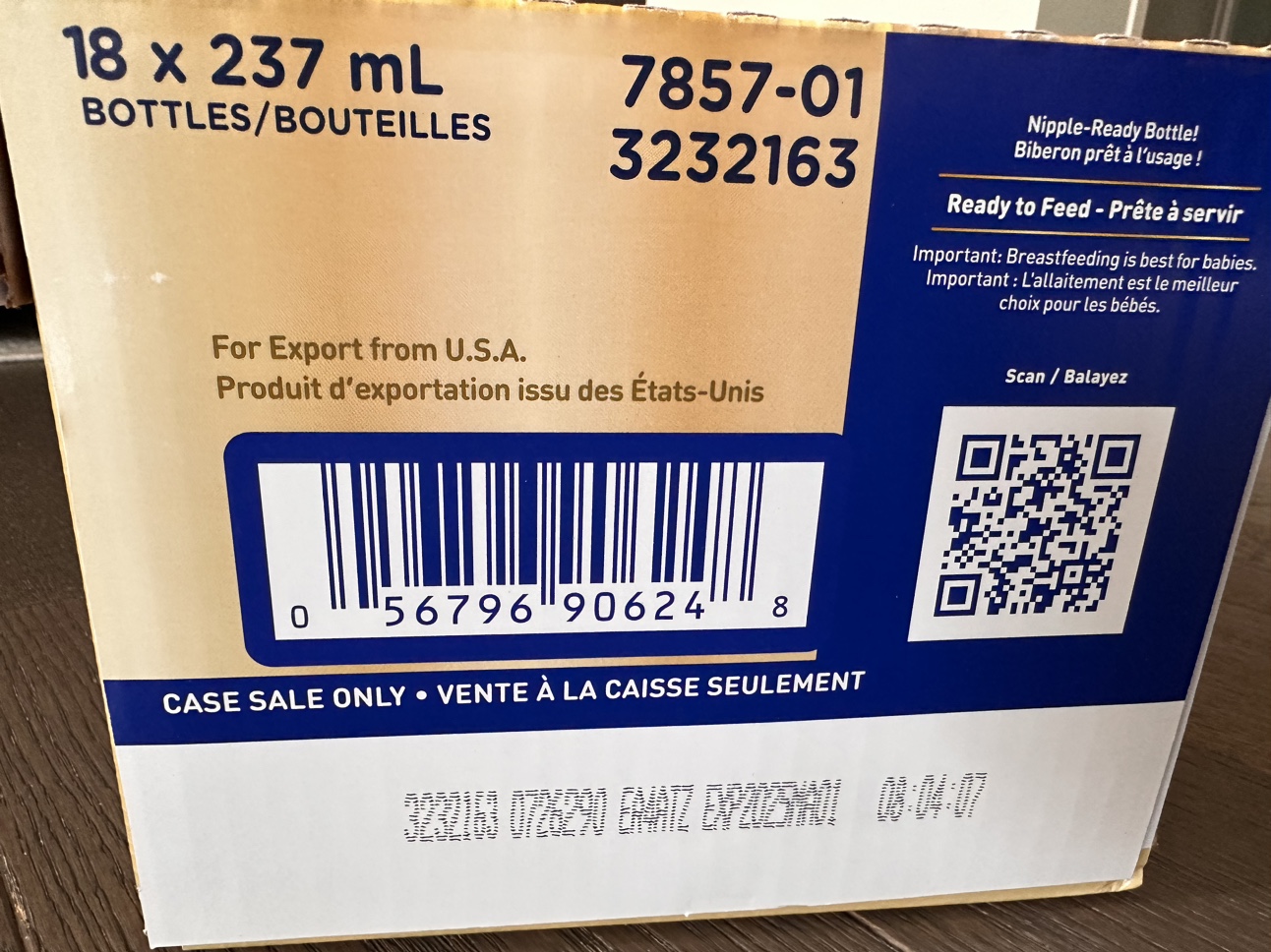 Enfamil A+ ready to feed formula - 18 x 237 ml Bottles - photo 2