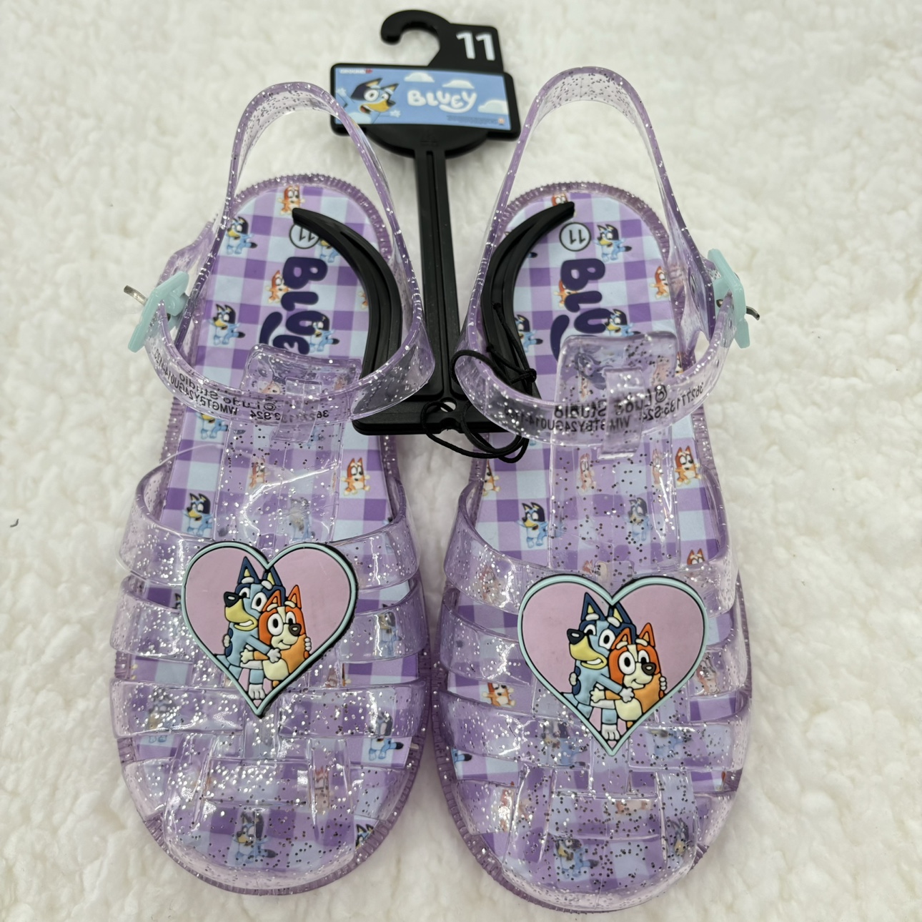 Bluey Toddler Girls Fisherman Jelly Sandals Size 11 NWOT - photo 3