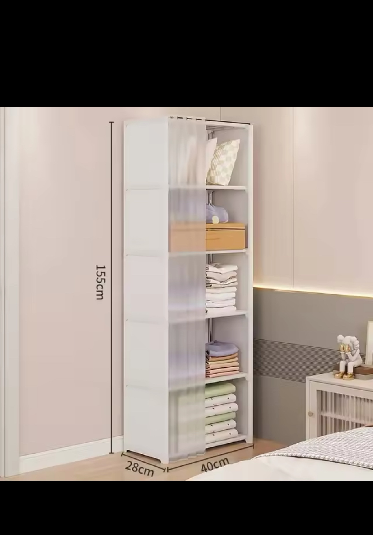 LIGHTWEIGHT STORAGE SHELF OR BOOK SHELF, NEW image indicator(4)