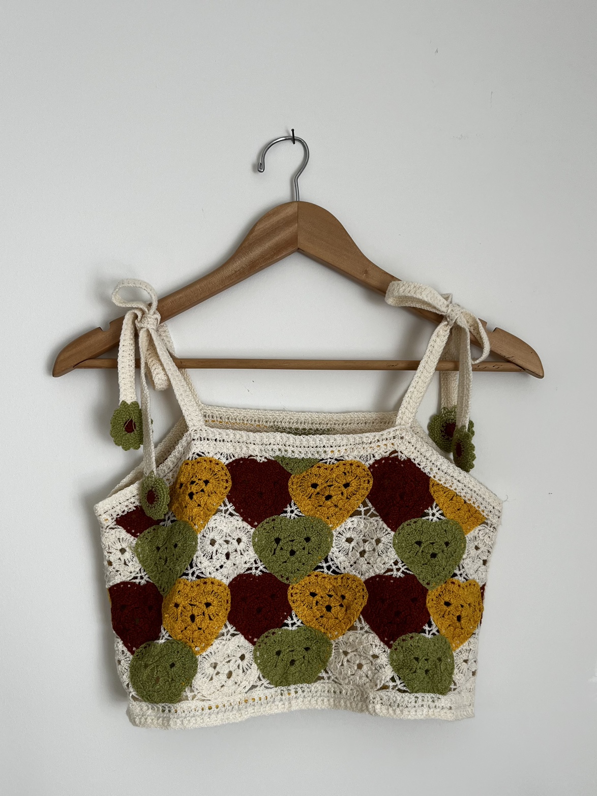 Crochet Heart Tank Top - From Korea - photo 2