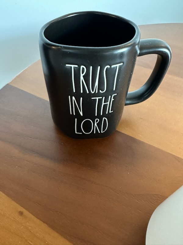 black mug