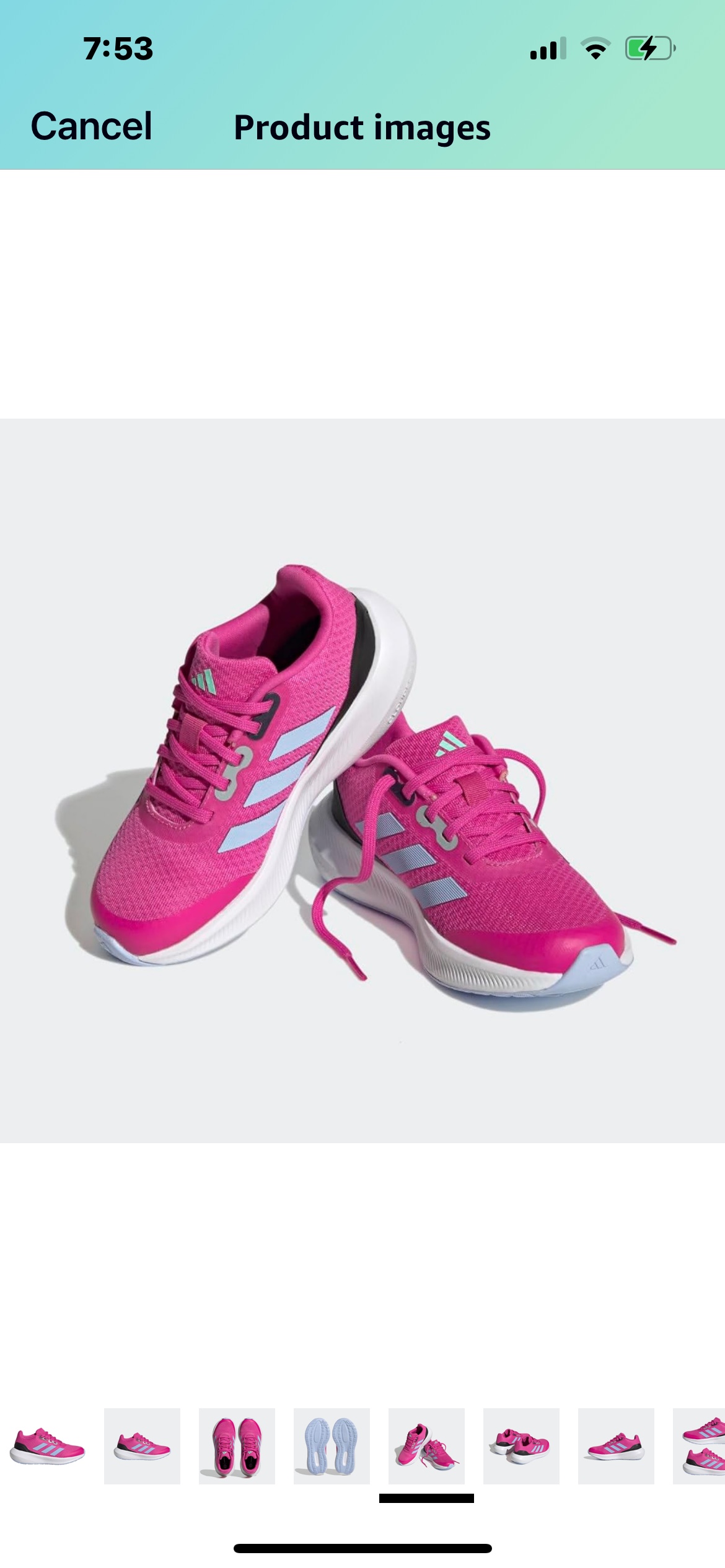 Adidas Runners - Girls size 12