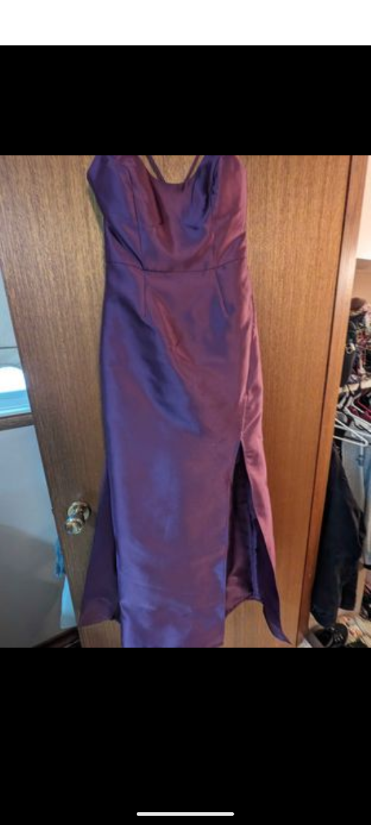 Purple prom dress - photo 4