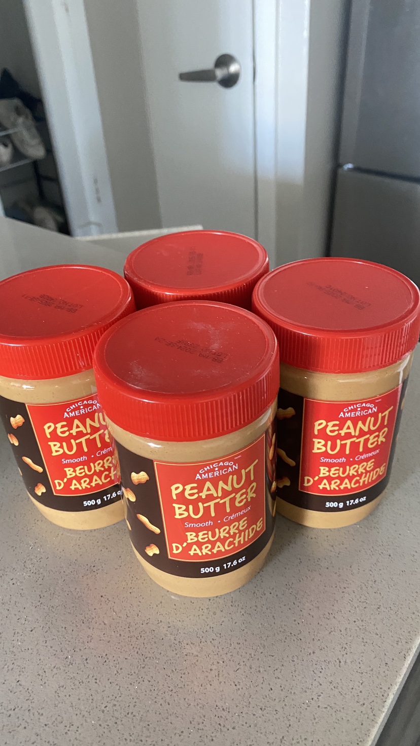 #freecycle Chicago American Peanut Butter (4 jars) UNOPENED